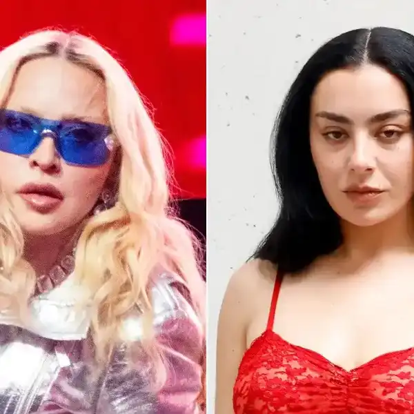 Madonna and Charli xcx