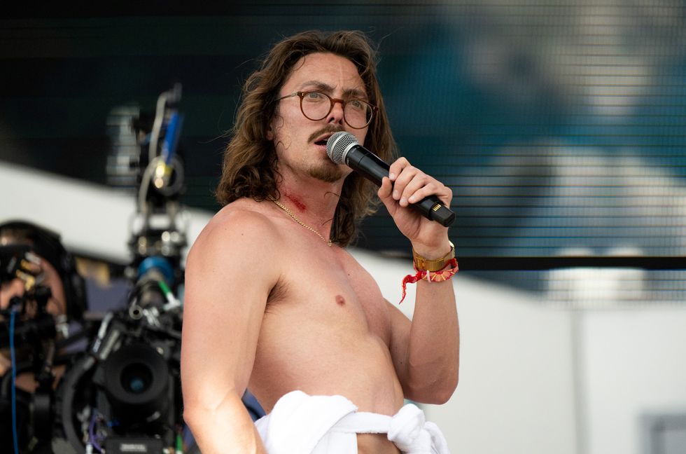 Marc Rebillet performs onstage during day 2 of 2023 Coachella Valley Music and Arts Festival on April 22, 2023 in Indio, Calif.