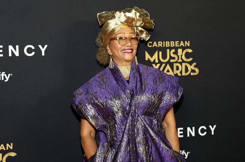 Marcia Griffiths attends the 2024 Caribbean Music Awards at Kings Theatre on August 29, 2024 in Brooklyn, New York.