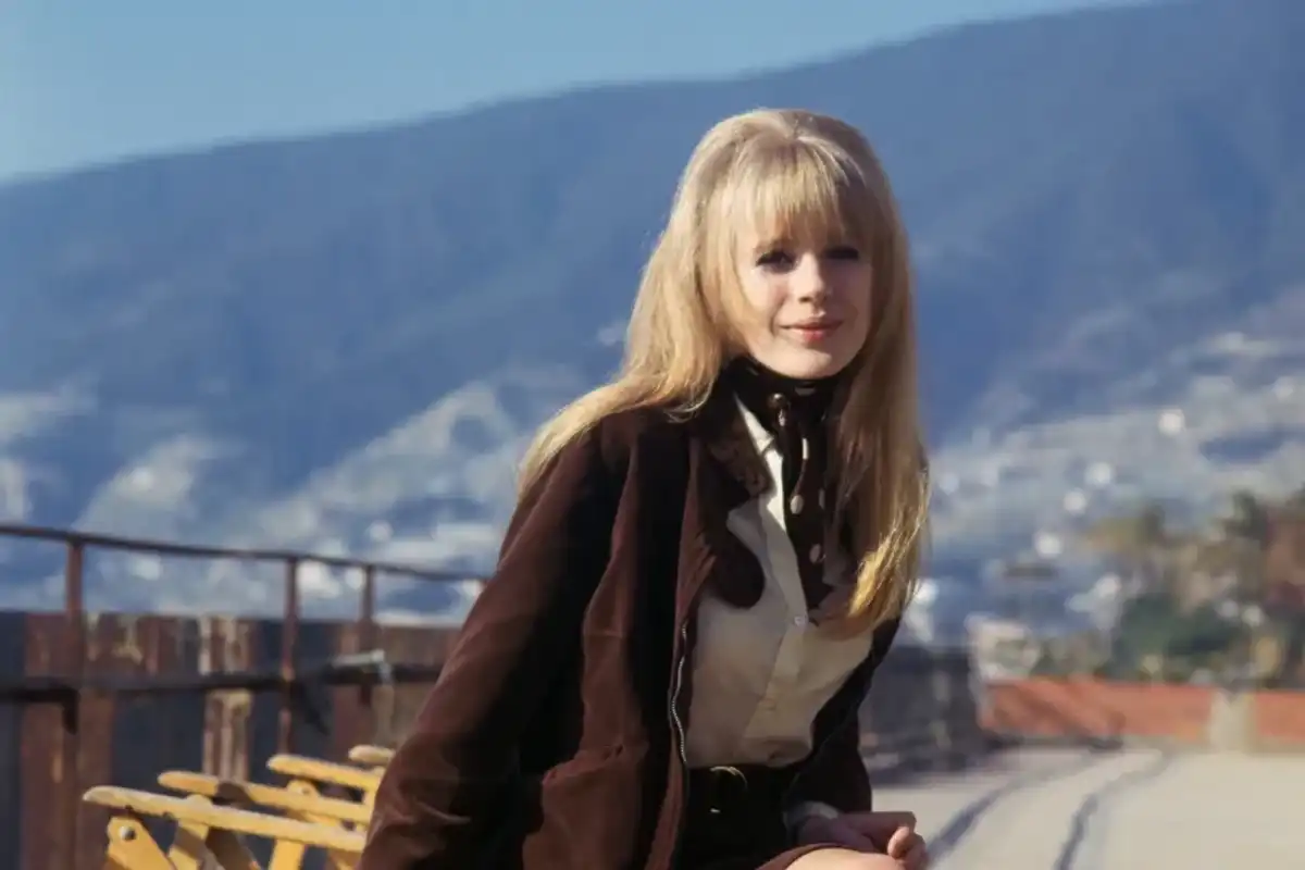 Marianne Faithfull photographed in 1967.