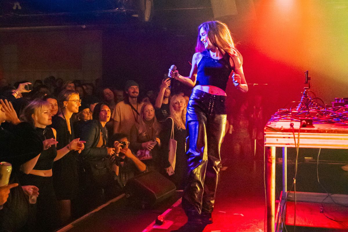 Marie Davidson lors de la 18e édition du festival M pour Montréal