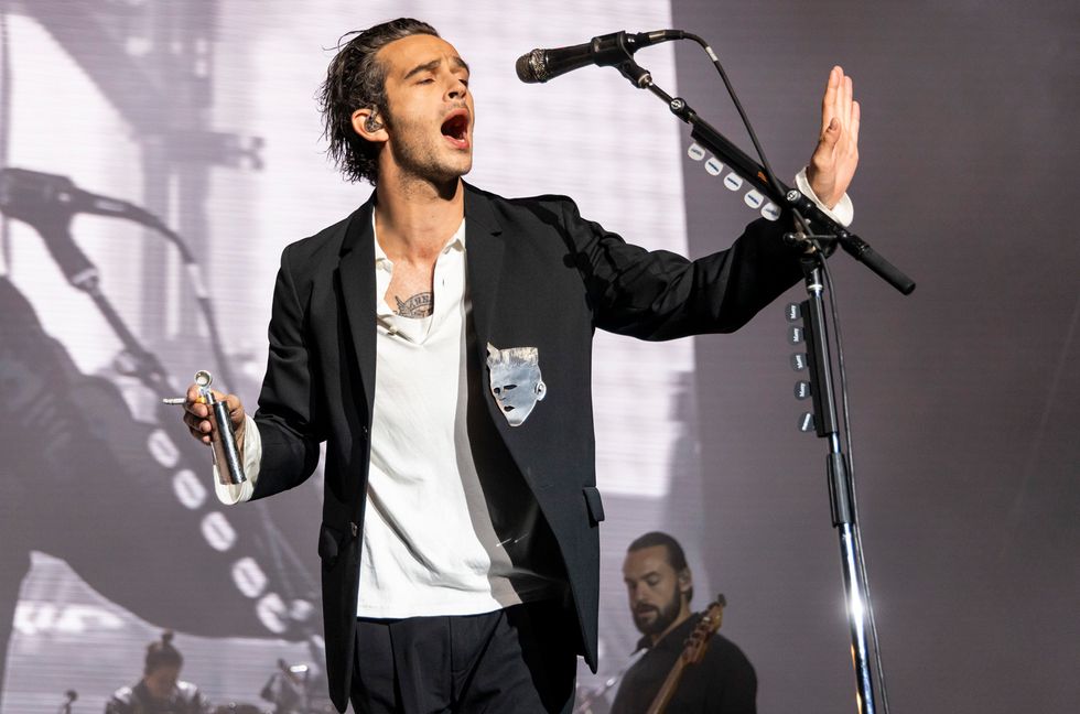 Matty Healy of The 1975 performs on day 2 of Music Midtown 2023 at Piedmont Park on Sept. 16, 2023 in Atlanta.