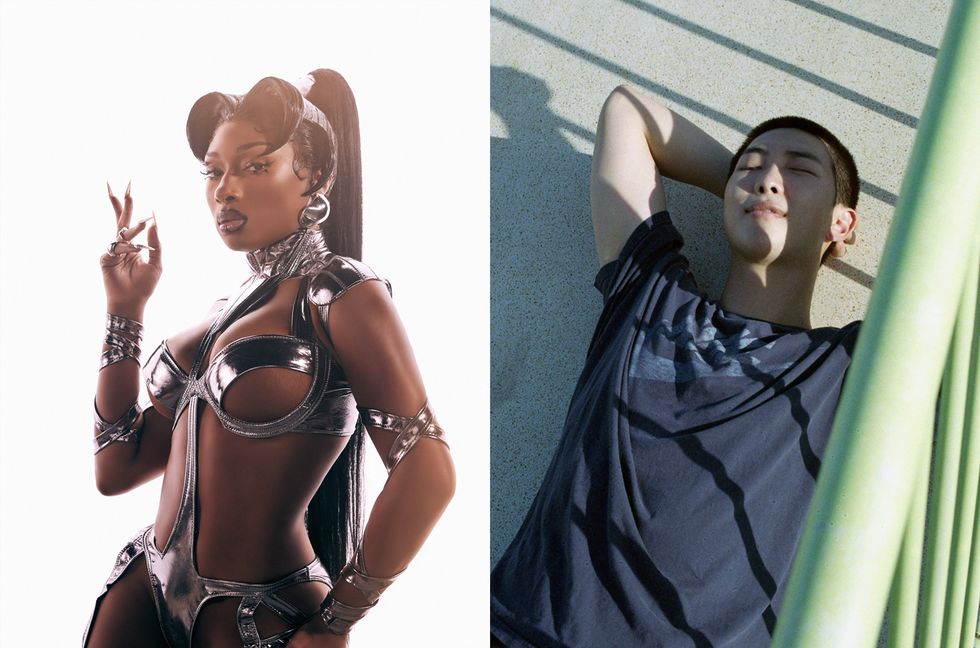 Megan Thee Stallion & BTS’ RM Mean Business With New Collab ‘Neva Play’: Stream It Now