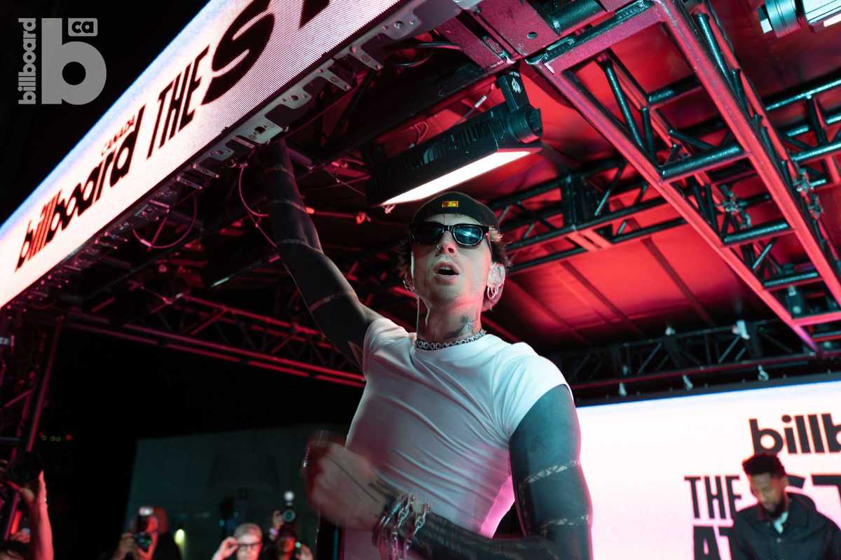 mgk live at Hotel X for Billboard Canada Presents THE STAGE at NXNE