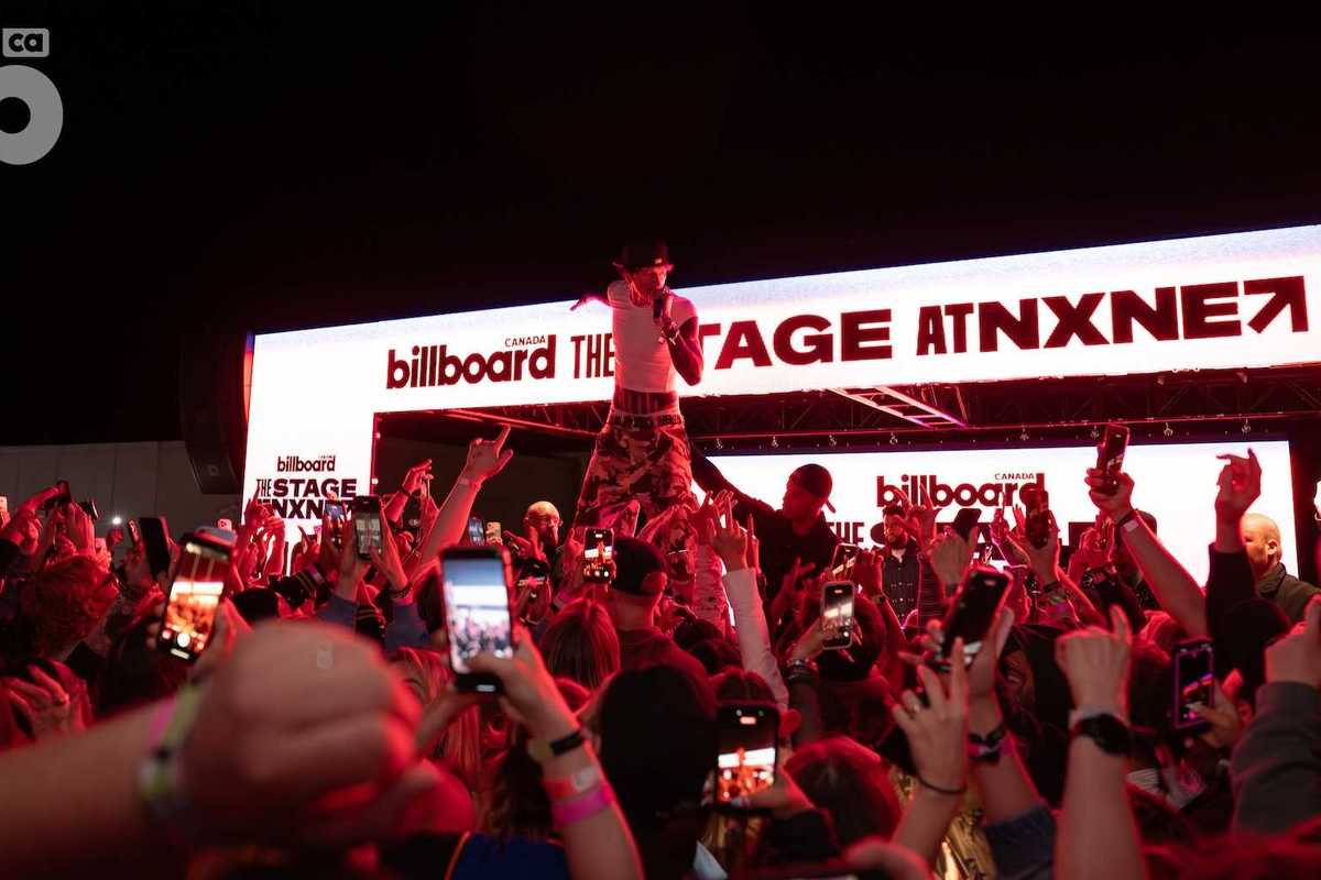 mgk performs at Billboard Canada THE STAGE at NXNE 2026 in Toronto.