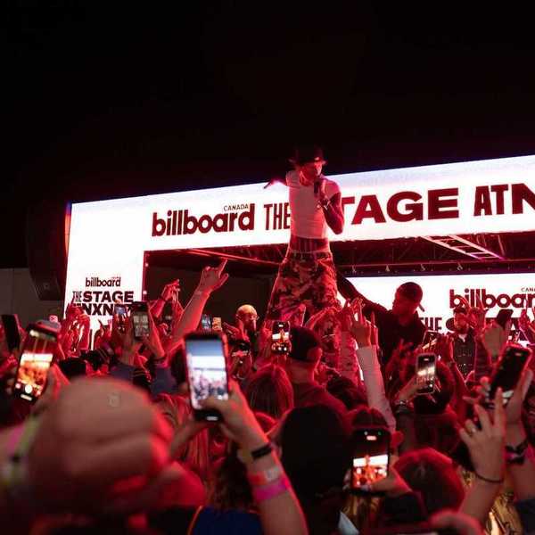mgk performs at Billboard Canada THE STAGE at NXNE 2026 in Toronto.