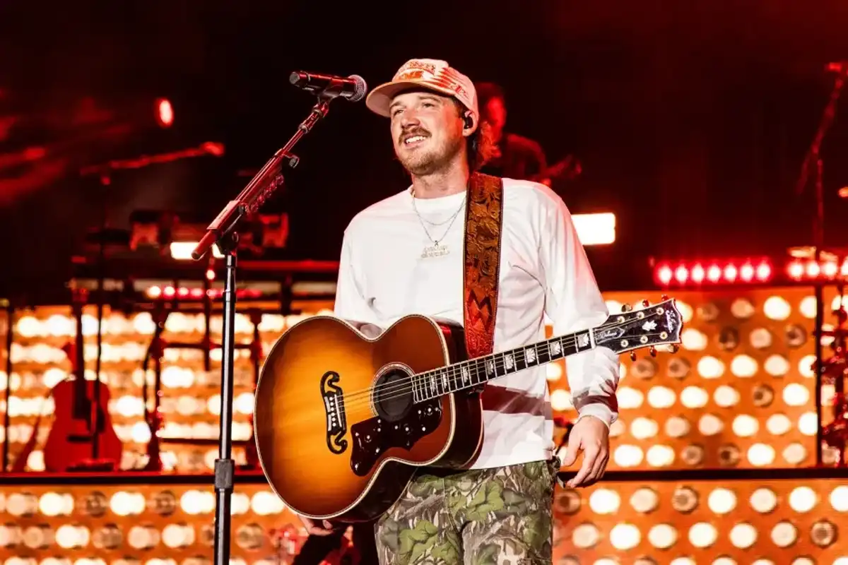 Morgan Wallen performs onstage for night one of his One Night At A Time tour at Neyland Stadium on September 20, 2024 in Knoxville, Tennessee.