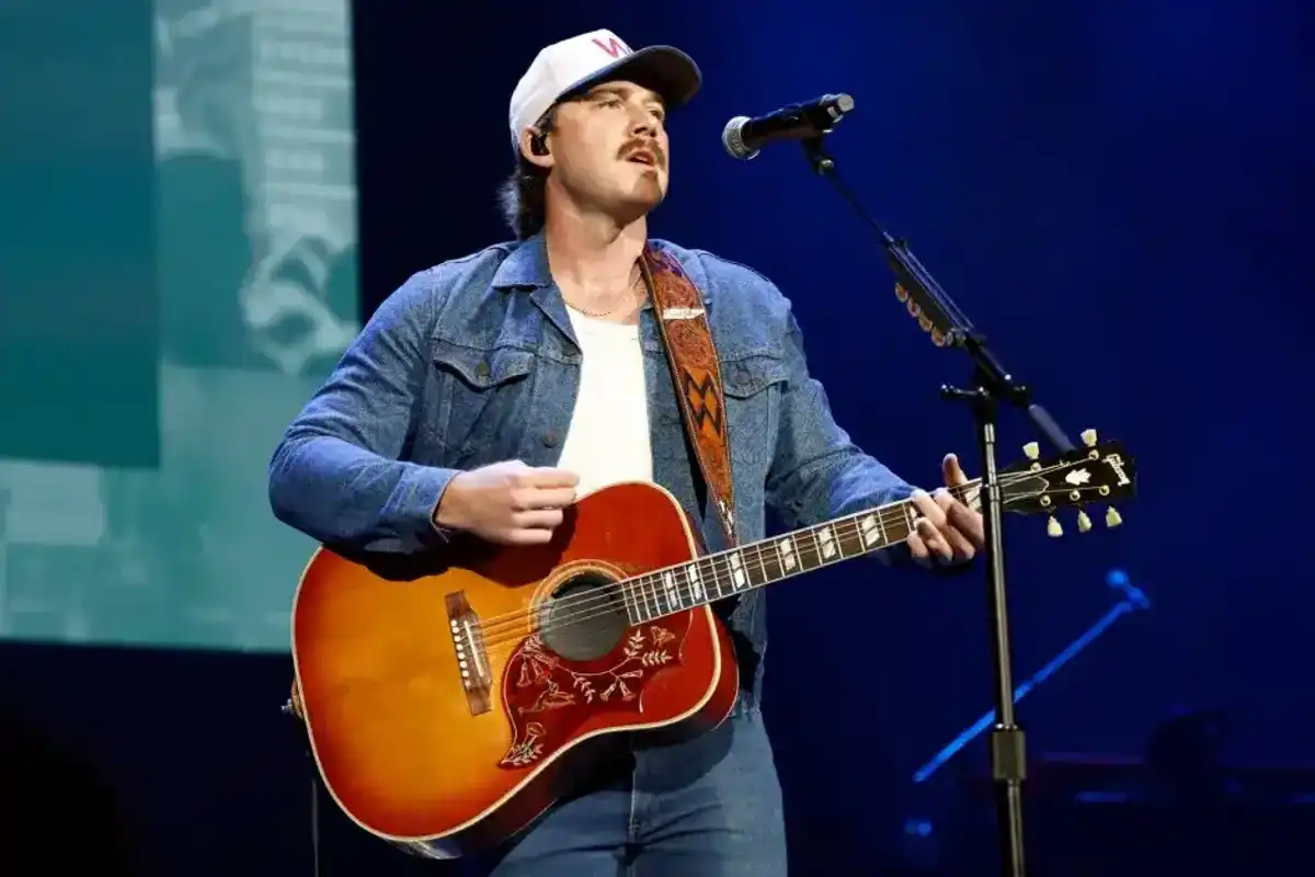 Morgan Wallen performs onstage for the 16th Annual Darius and Friends St. Jude Benefit at Ryman Auditorium on June 2, 2025 in Nashville, Tennessee.