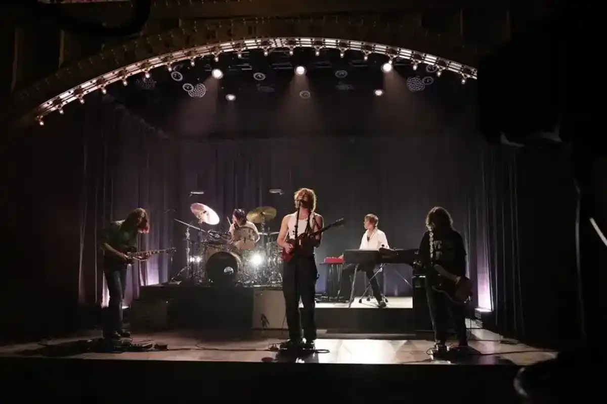 Musical guest Geese performs as musical guest during "Saturday Night Live" on Saturday, January 24, 2026.