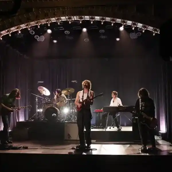 Musical guest Geese performs as musical guest during "Saturday Night Live" on Saturday, January 24, 2026.