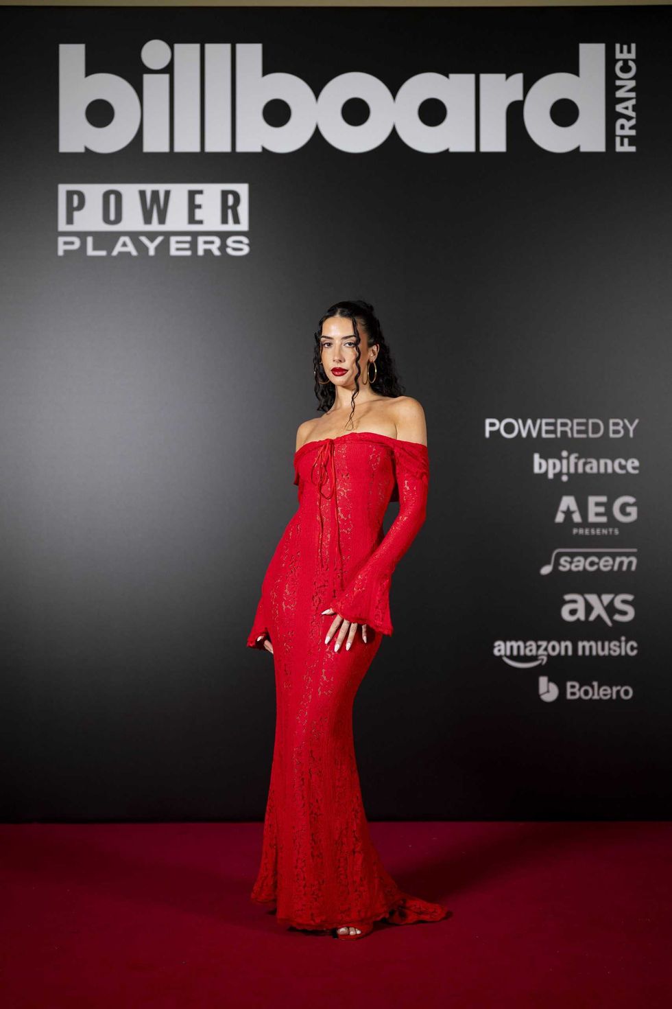 Na\u00efka lors de la c\u00e9r\u00e9monie desPower Players de Billboard France, \u00e0 la Salle Cortot \u00e0 Paris, le 15 septembre 2026.
