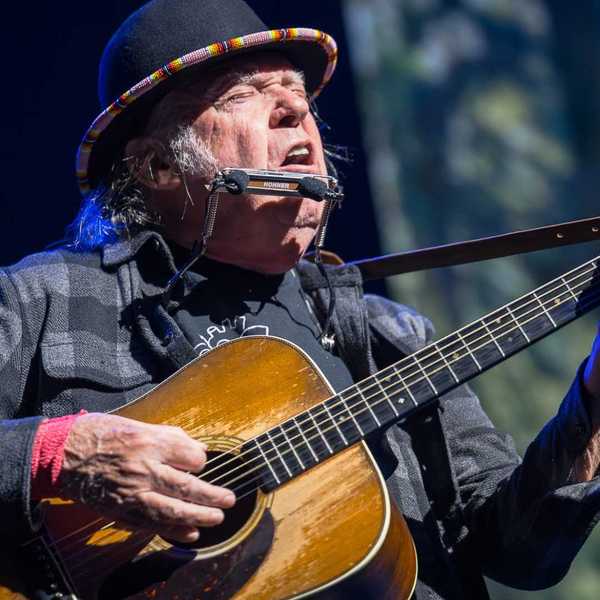 Neil Young at David Suzuki Foundation Concert in Vancouver