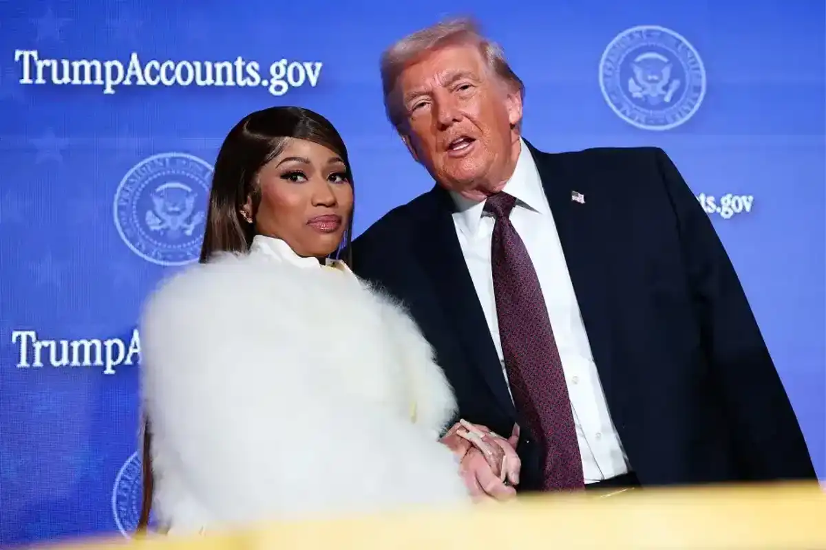 Nicki Minaj Posts Donald Trump Gold Card, Which Expedites Path to U.S. Citizenship: ‘Welp’