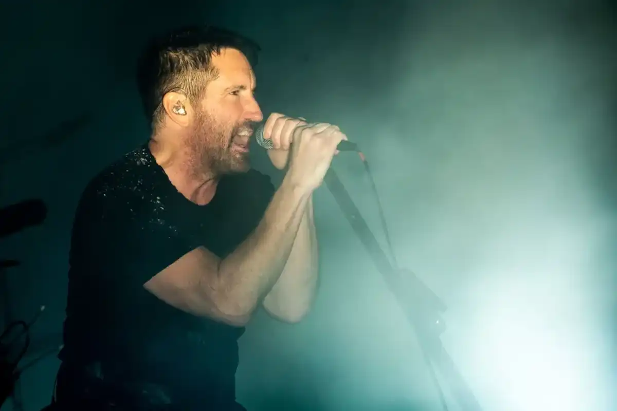 Nine Inch Nails performing in Las Vegas, NV on Friday June 15th, 2018.