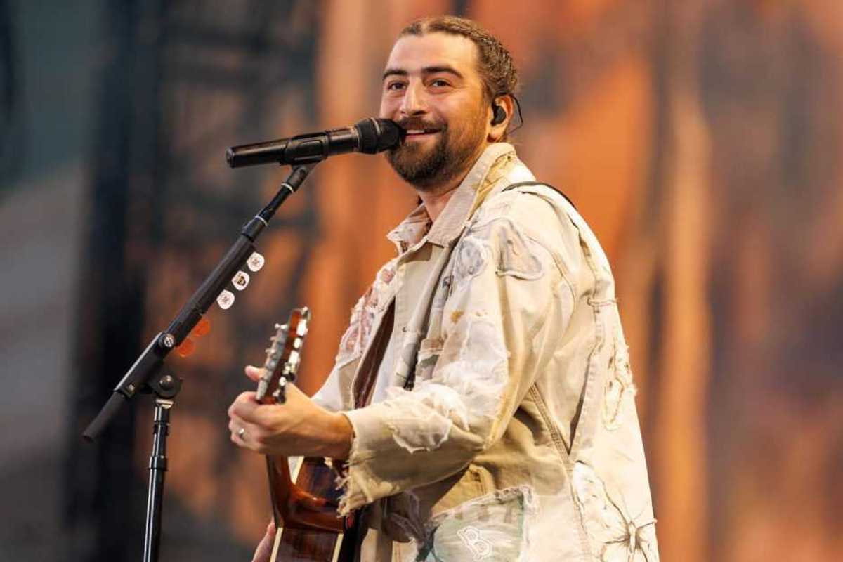 Noah Kahan at Noah Kahan - The Great Divide World Tour held at Fenway Park on July 11, 2026 in Boston, Massachusetts.