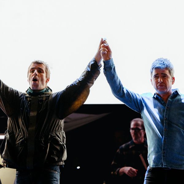 Oasis at Rogers Stadium in Toronto, Ontario, Canada for night 1 of their Oasis Live '25 Tour on Sunday, August 24, 2025.