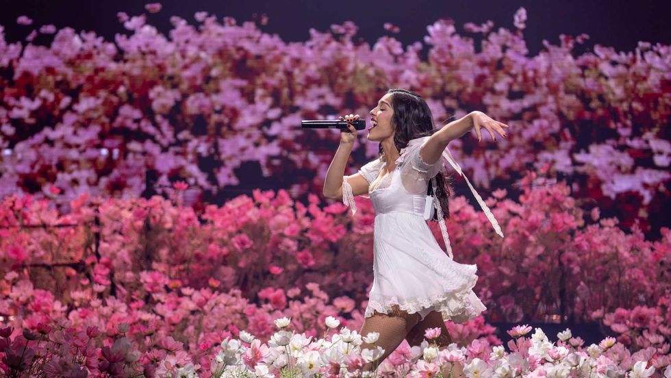 Olivia Rodrigo in Montreal on October 21, 2026.