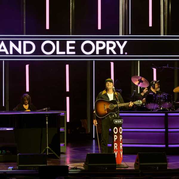 Owen Riegling backstage at the Grand Ole Opry in Nashville on April 22, 2026.