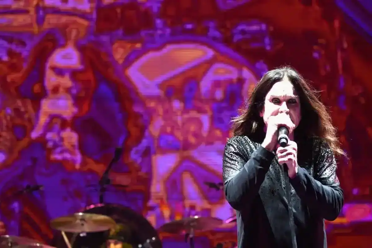 Ozzy Osbourne of Black Sabbath performs at Ozzfest 2016 at San Manuel Amphitheater on September 24, 2016 in Los Angeles, California.