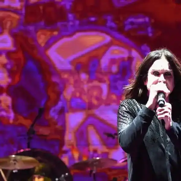 Ozzy Osbourne of Black Sabbath performs at Ozzfest 2016 at San Manuel Amphitheater on September 24, 2016 in Los Angeles, California.