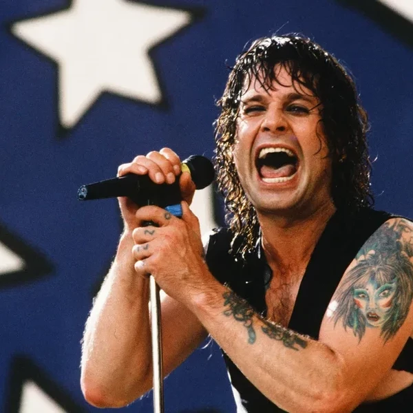 Ozzy Osbourne performs at Moscow Music Peace Festival 1989 on August 12 and 13 at Luzhniki Stadium in Moscow.