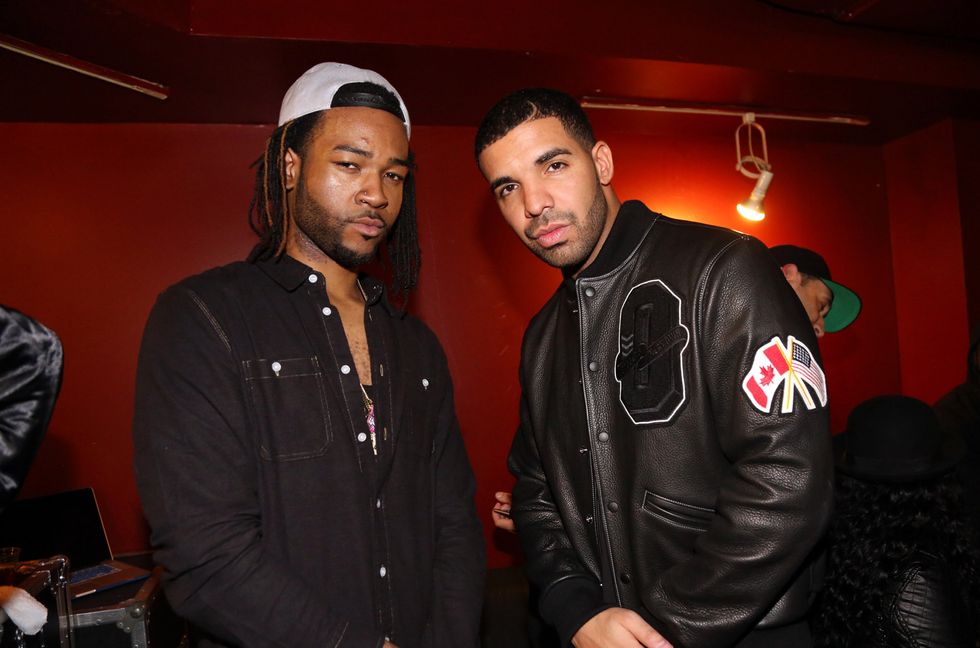 PartyNextDoor and Drake attend Party Next Door Live at S.O.B.'s on Oct. 23, 2014, in New York City.