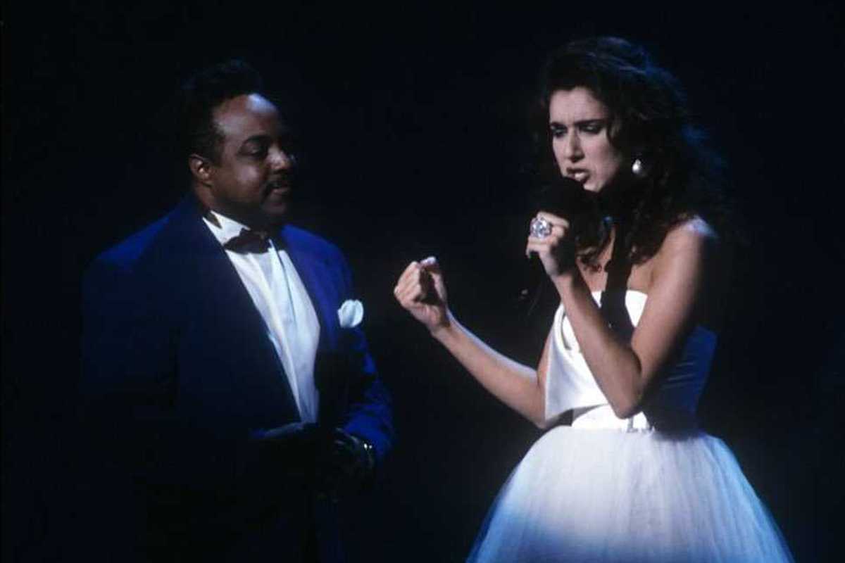 Peabo Bryson and Celine Dion
