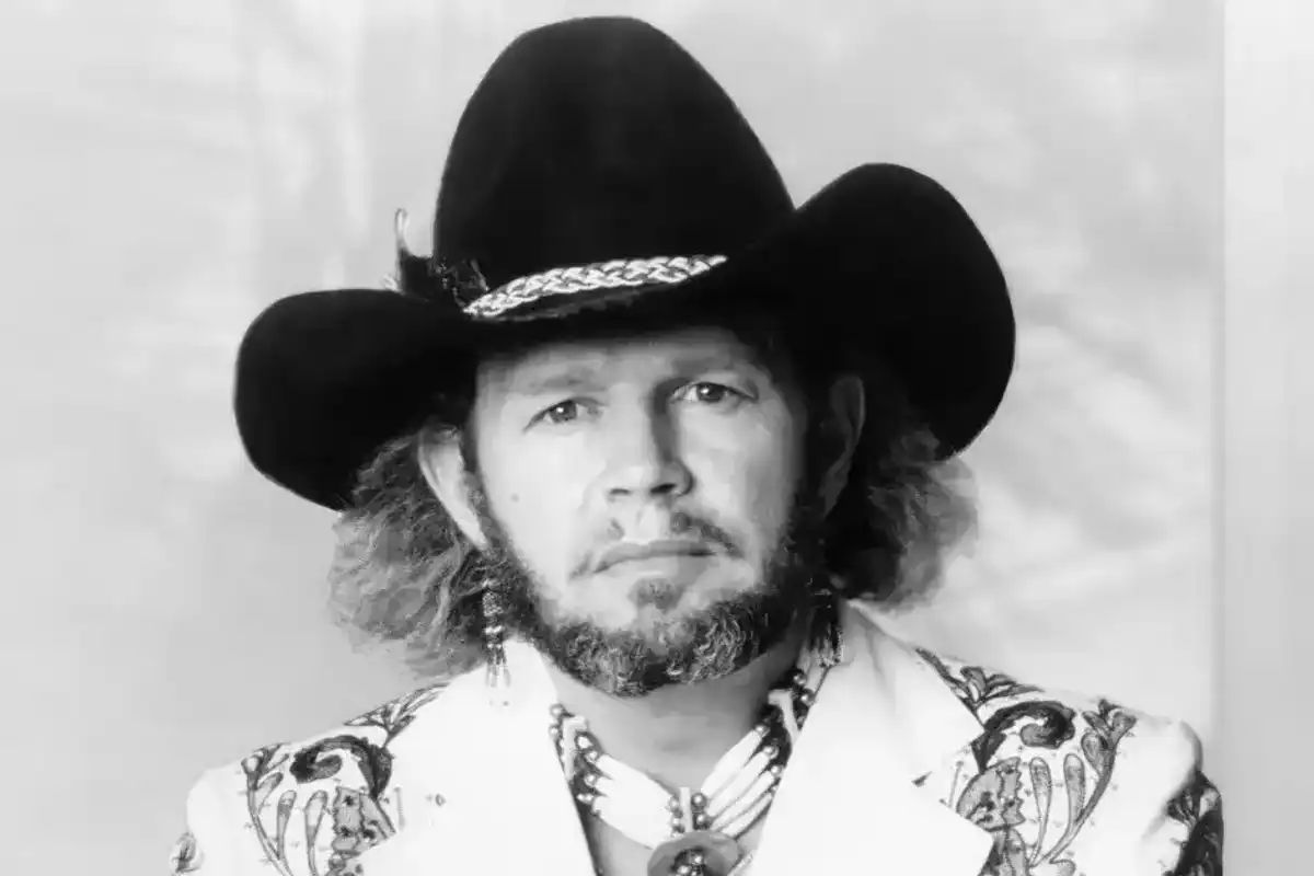 Photo of David Allan Coe circa 1970.