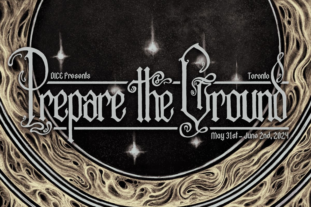 Prepare The Ground concert poster