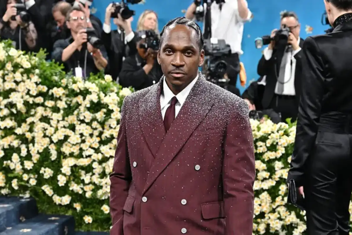 Pusha T at The 2025 Met Gala Celebrating "Superfine: Tailoring Black Style" held at the Metropolitan Museum of Art on May 05, 2025 in New York, New York.
