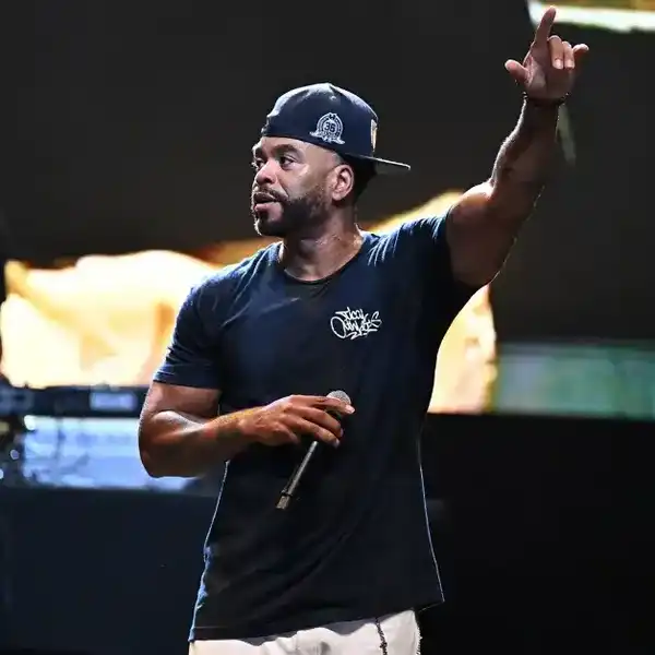 Rapper Method Man performs onstage during James Evans Living Legends concert at Mable House Barnes Amphitheatre on October 5, 2025 in Mableton, Georgia.