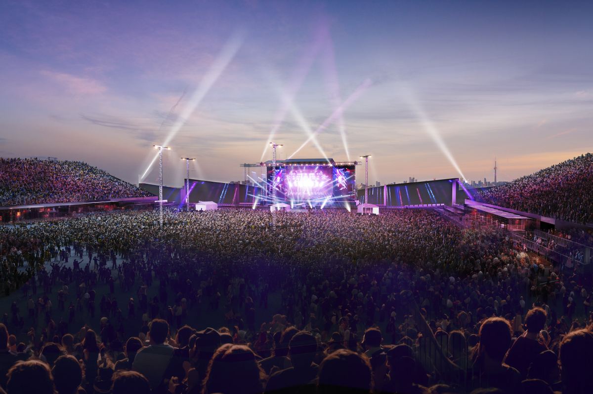 Rendering of Rogers Stadium