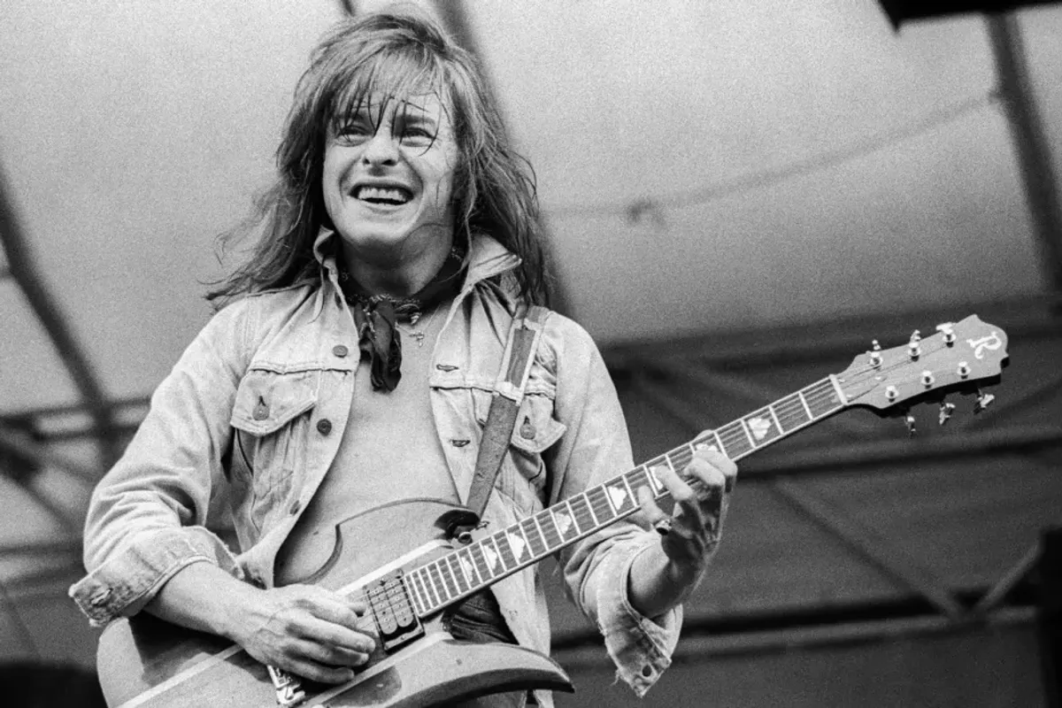 Rick Derringer performs at Oakland Stadium in Oakland, Calif. on July 23, 1977.