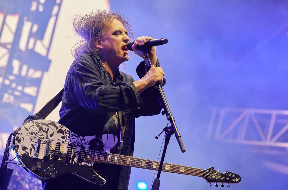 Robert Smith of The Cure performs at Riot Fest 2023 at Douglass Park on Sept. 17, 2023 in Chicago.