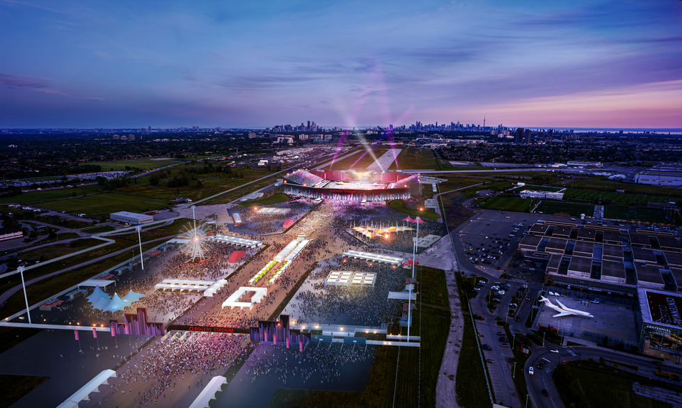 Rogers Stadium Rendering
