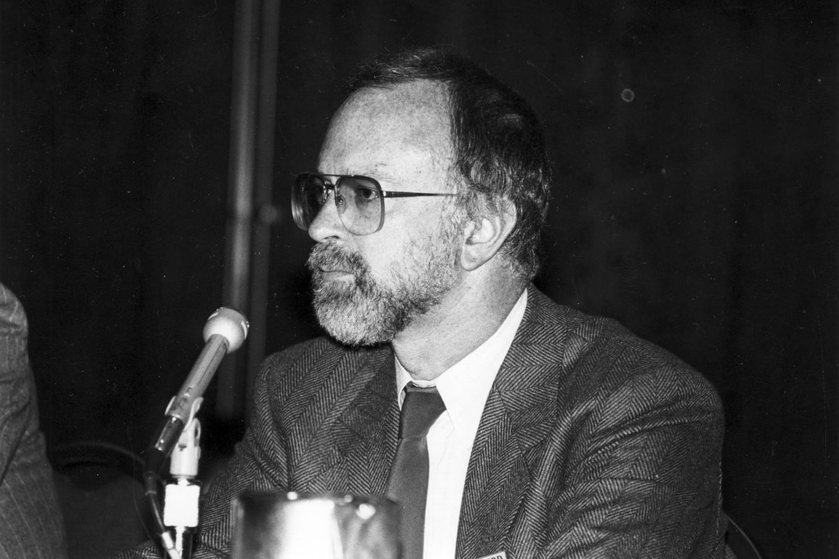 Ross Reynolds at a music biz convention