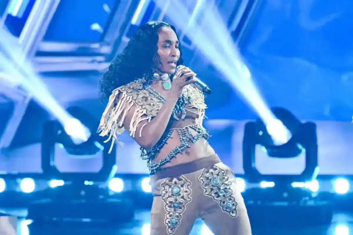 Rozonda "Chilli" Thomas of TLC performs onstage at the 2024 iHeartRadio Music Awards held at the Dolby Theatre on April 1, 2024 in Los Angeles, California.