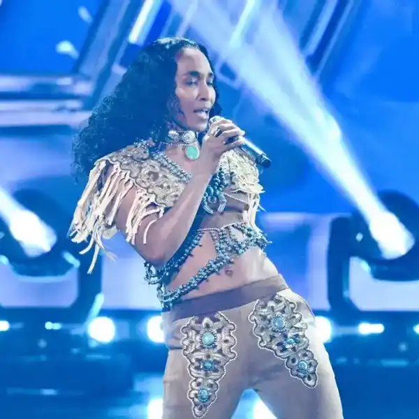 Rozonda "Chilli" Thomas of TLC performs onstage at the 2024 iHeartRadio Music Awards held at the Dolby Theatre on April 1, 2024 in Los Angeles, California.