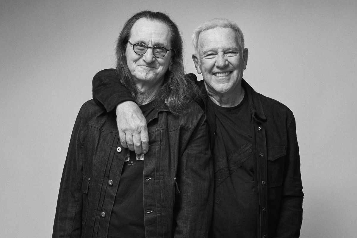 Rush's Geddy Lee and Alex Lifeson
