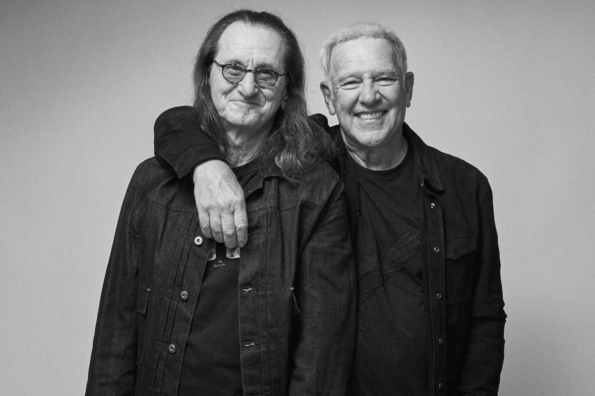 Rush's Geddy Lee and Alex Lifeson