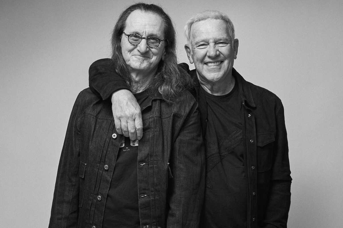 Rush's Geddy Lee and Alex Lifeson