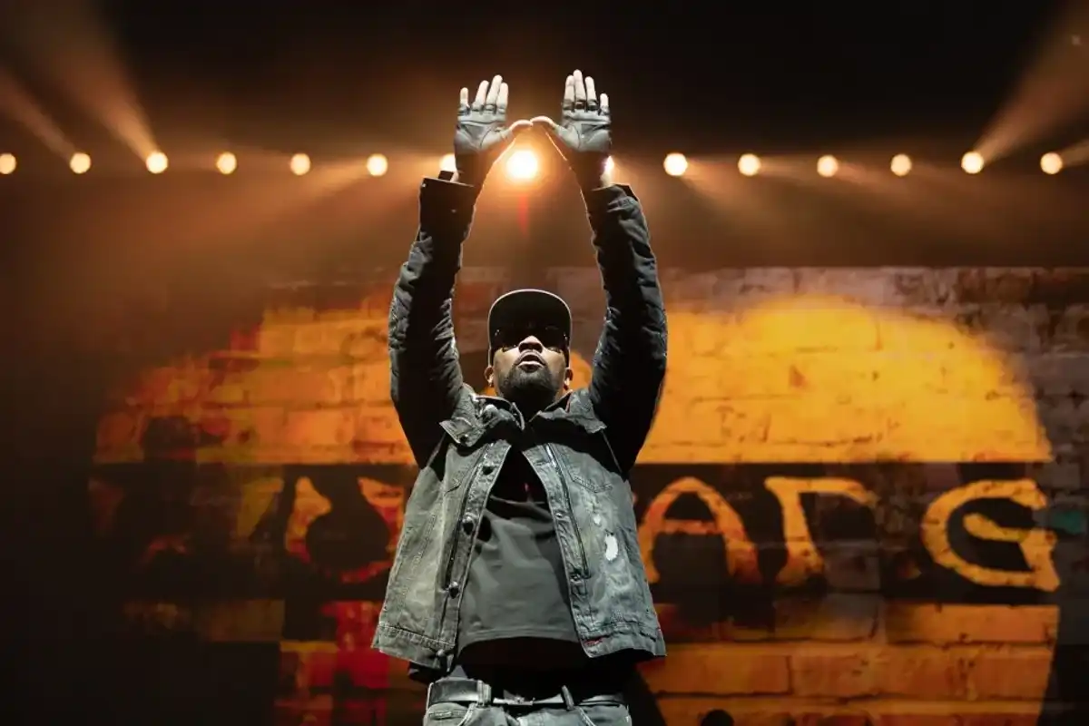 RZA of Wu-Tang Clan performs on stage at The OVO Hydro on June 12, 2023 in Glasgow, Scotland.