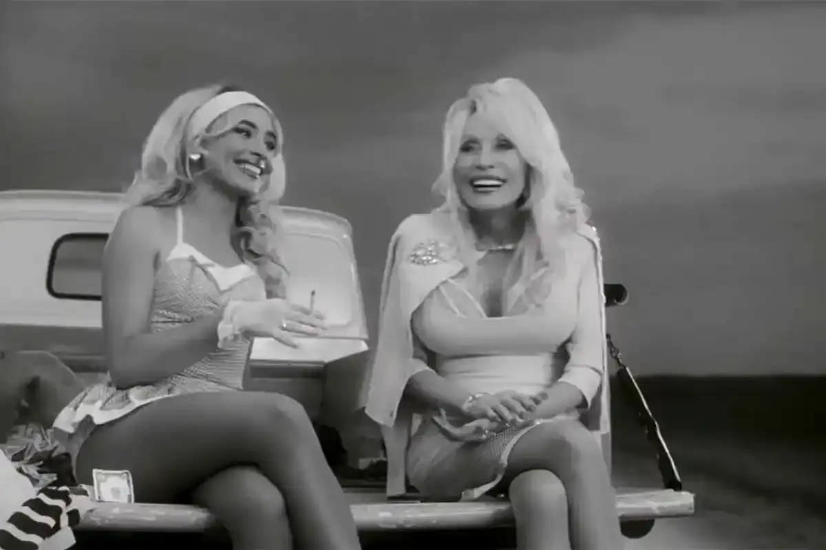 Sabrina Carpenter feat. Dolly Parton, "Please Please Please."