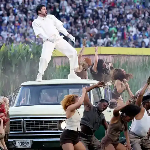 Bad Bunny Delivers ‘Together We Are America’ Message During Halftime Show Starring Lady Gaga, Ricky Martin & More