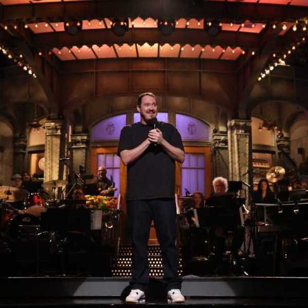 Shane Gillis during his 'Saturday Night Live' monologue on October 10, 2026.