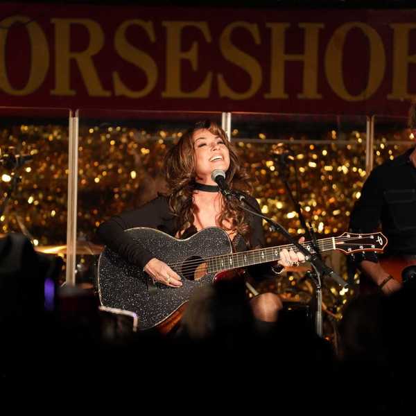 Shania Twain at the Horseshoe Tavern in Toronto on July 17, 2026.