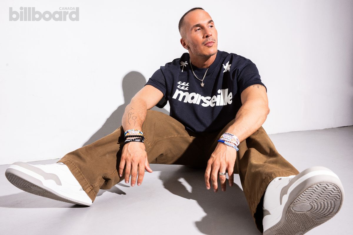 Shawn Desman photographed in Toronto at The Production Studio in June 2025 by Lane Dorsey, with styling by Aliecia Brissett, makeup by Vanessa Baudner and wardrobe from Ardene.