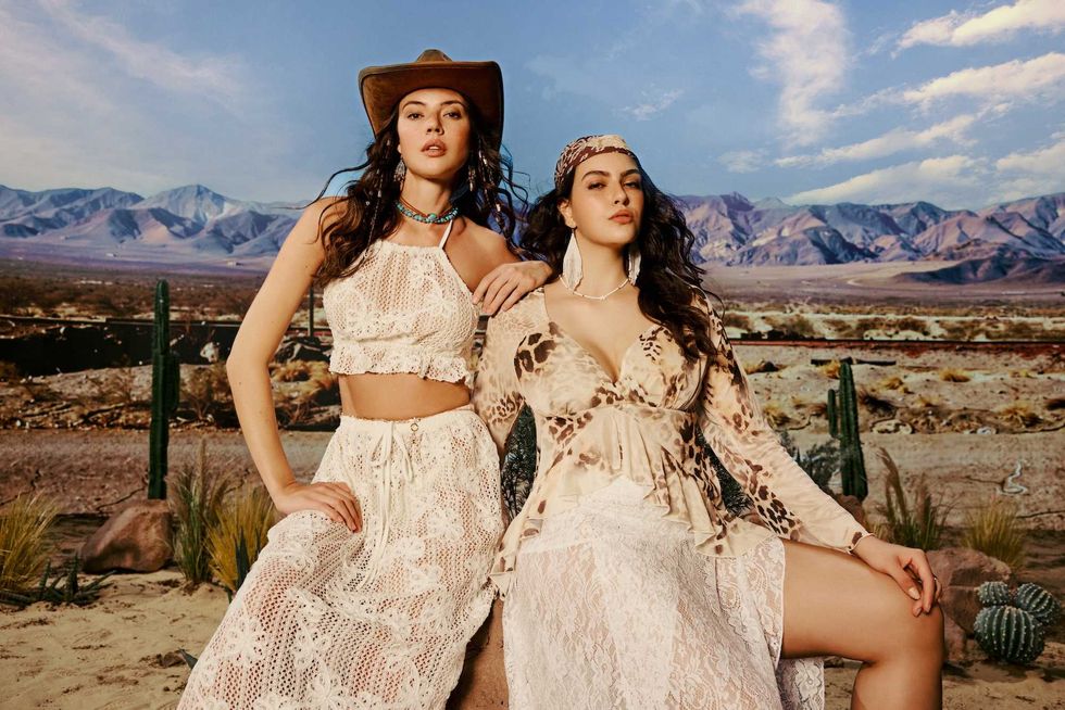 SHEIN's Boho Festival look