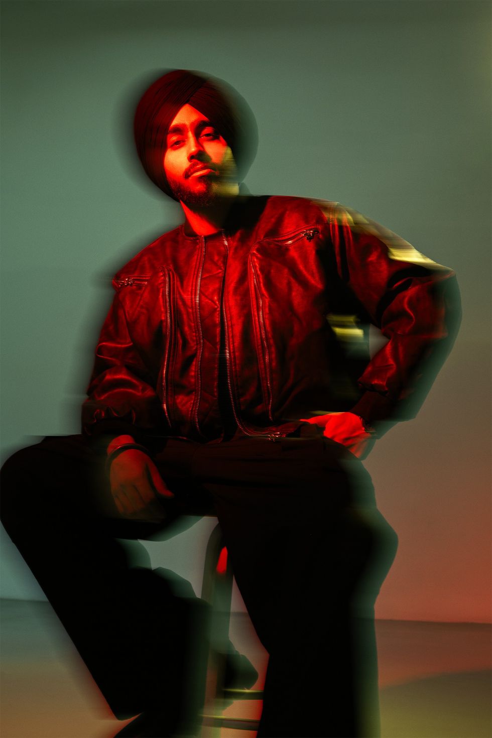 Shubh photographed by Lane Dorsey in Toronto in 2025. Styling by Aliecia Brissett