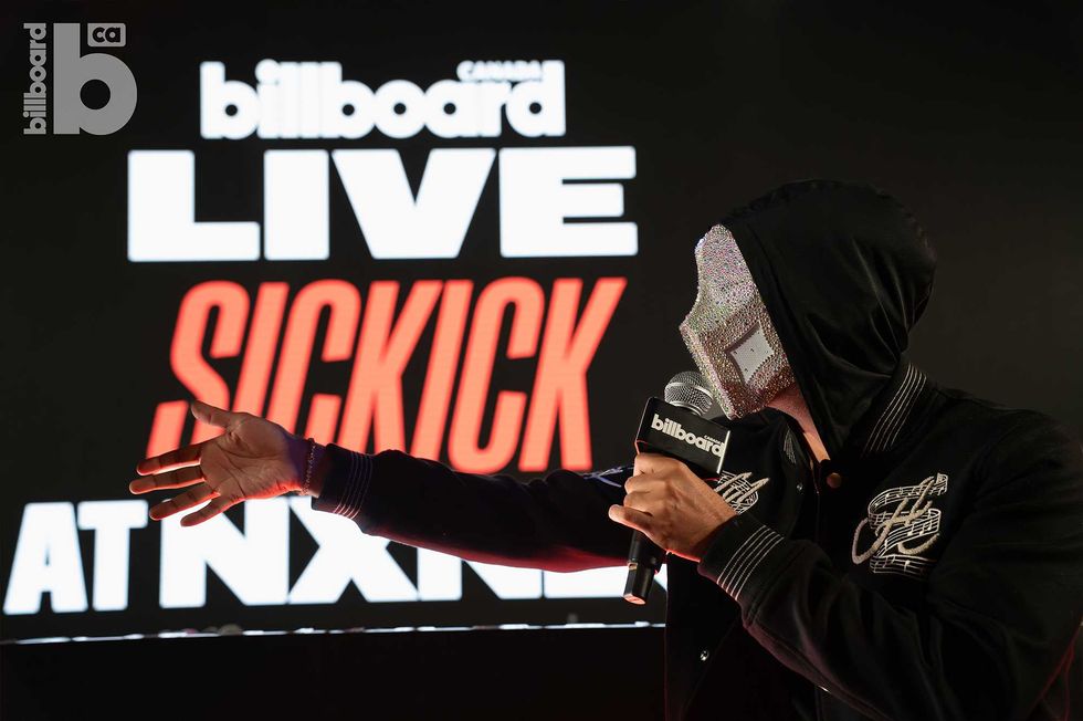 Sickick at SOUNDSTAGE for Billboard Canada LIVE at NXNE